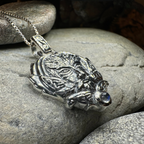 Celtic Oak Green Man Necklace