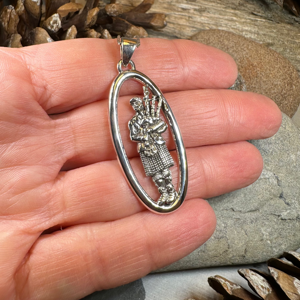 Proud Bagpiper Necklace