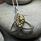 Trinity Knot Sun Necklace