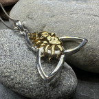 Trinity Knot Sun Necklace