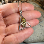 Trinity Knot Sun Necklace