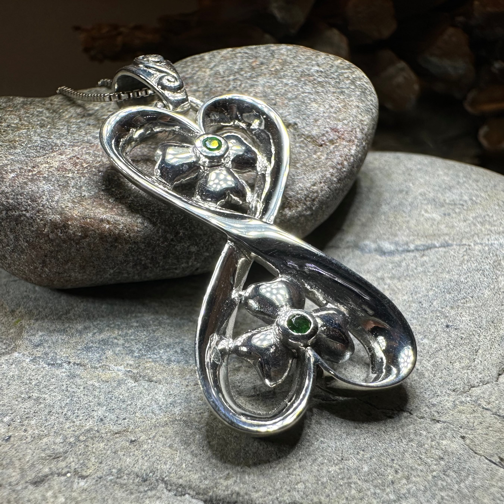 Shamrock Infinity Necklace