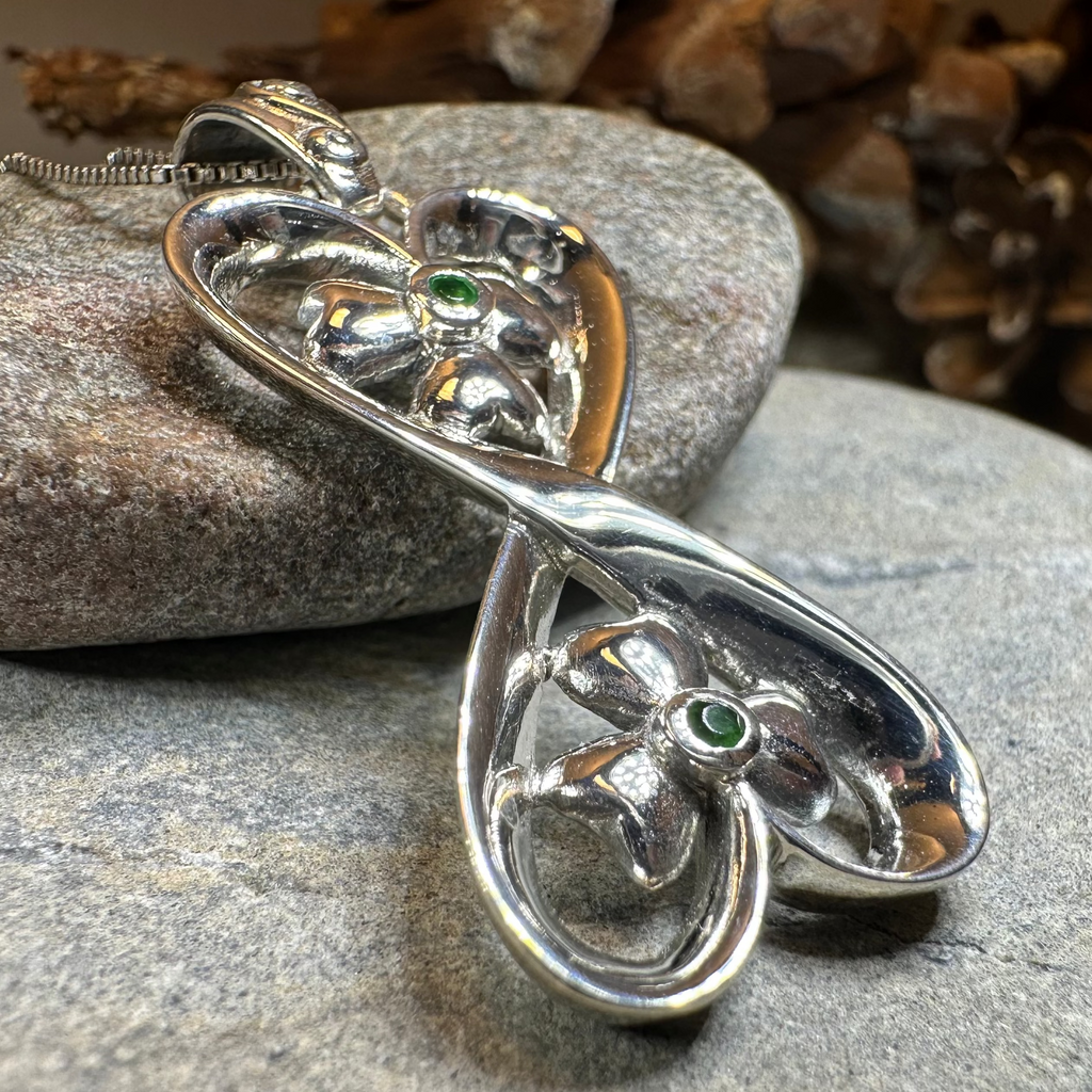 Shamrock Infinity Necklace