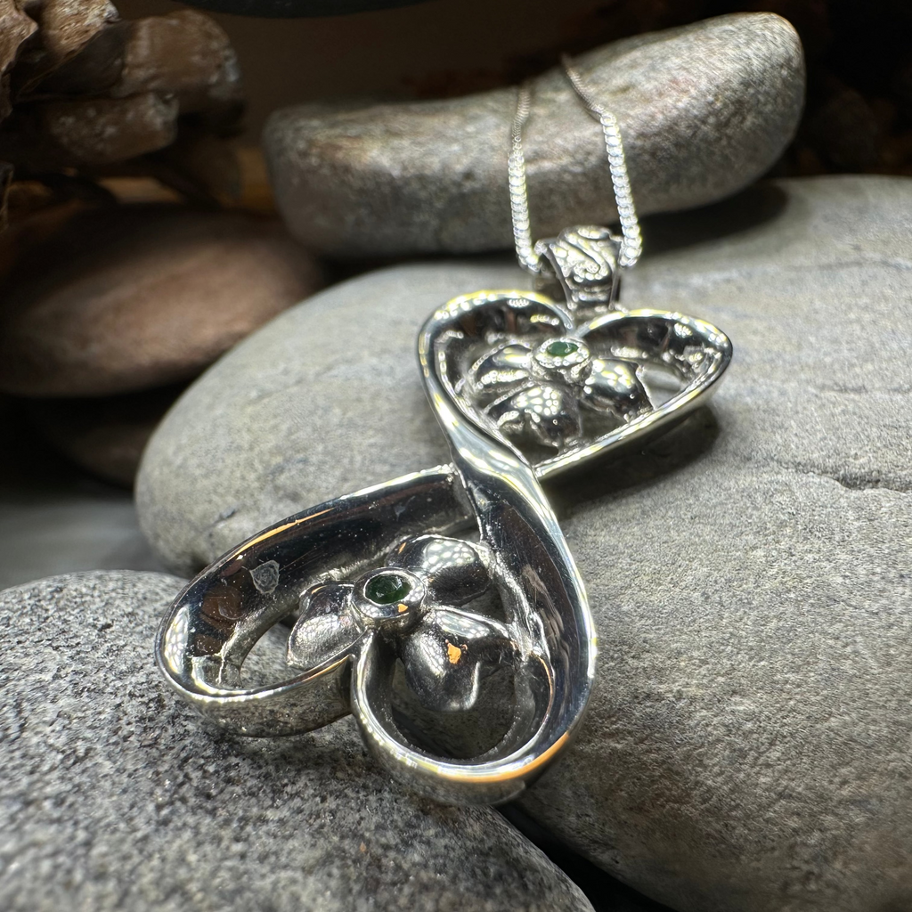 Shamrock Infinity Necklace