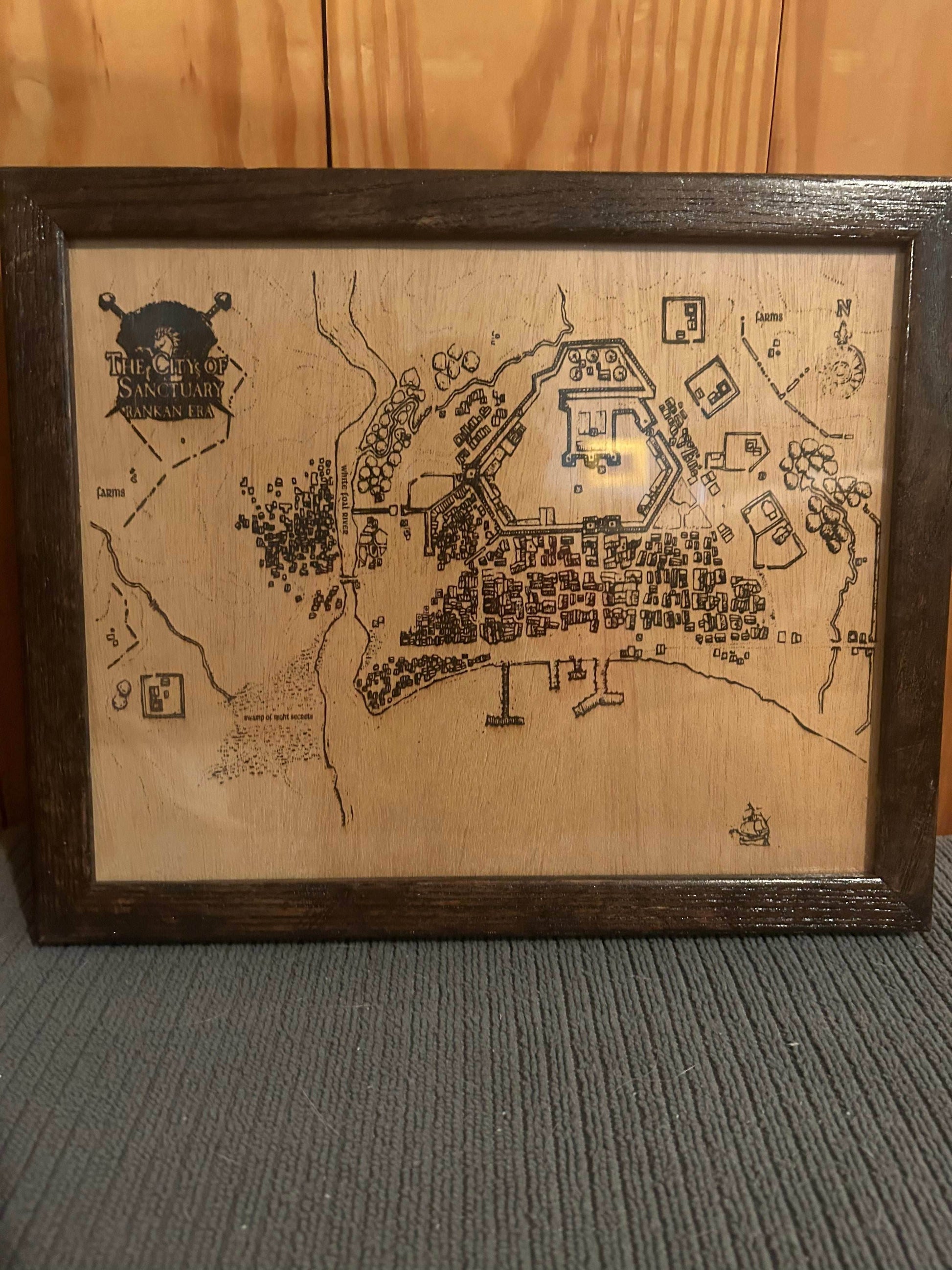 Thieves World Sanctuary Map - MED