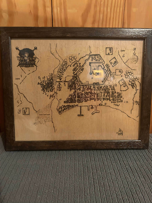 Thieves World Sanctuary Map - MED