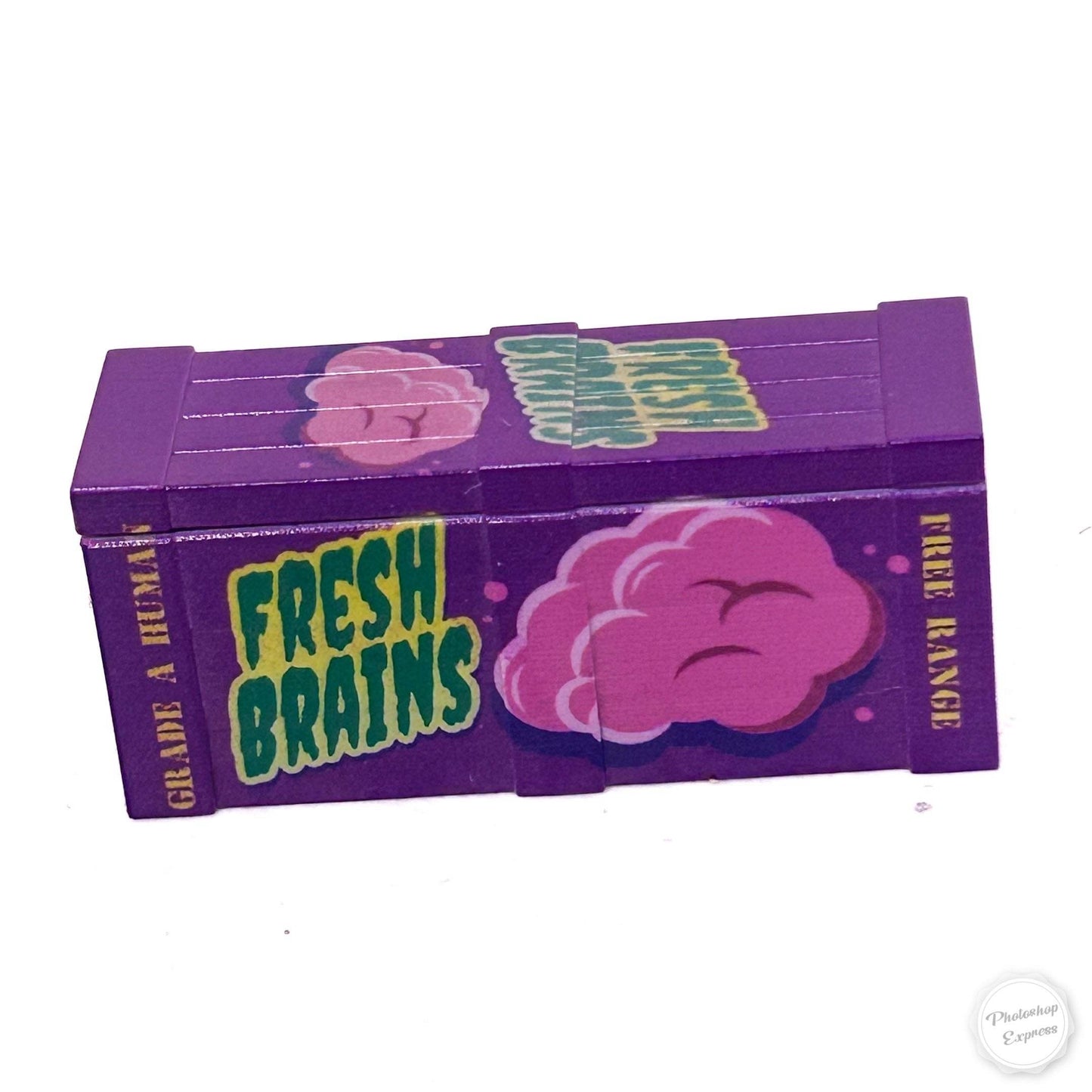 Fresh Brains Zombies BrickArms Crate - B3 Customs - 