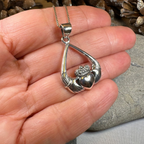 Leandra Claddagh Necklace
