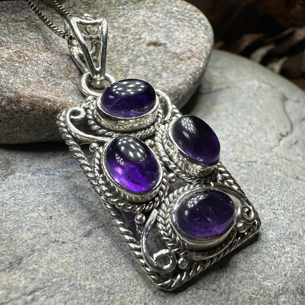 Regent Celtic Amethyst Necklace
