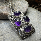 Regent Celtic Amethyst Necklace