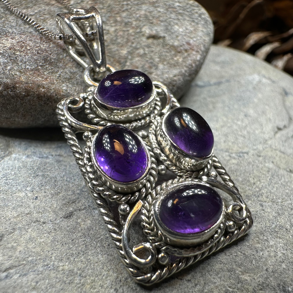Regent Celtic Amethyst Necklace