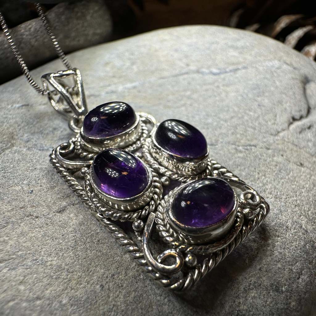 Regent Celtic Amethyst Necklace