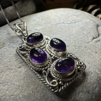 Regent Celtic Amethyst Necklace