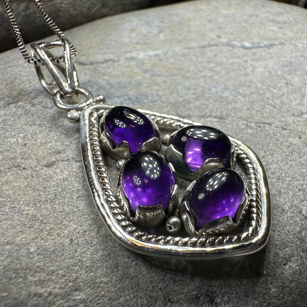 Regent Celtic Amethyst Necklace