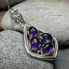 Regent Celtic Amethyst Necklace