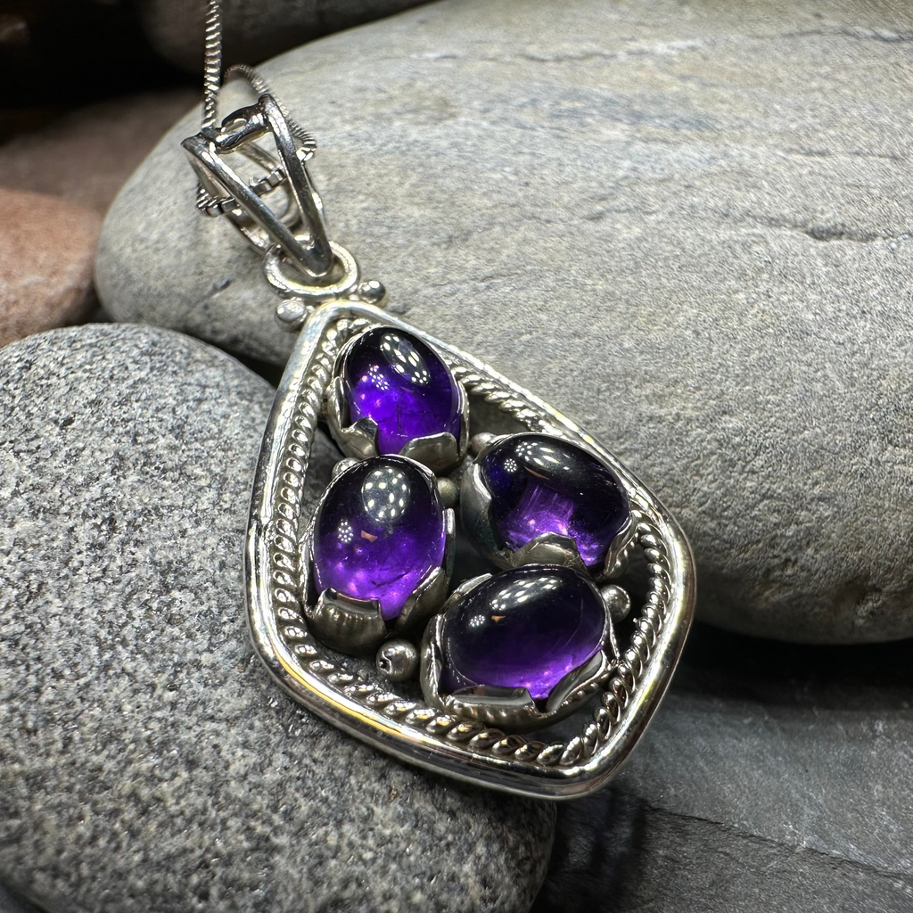 Regent Celtic Amethyst Necklace