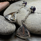 Celtic Sailboat Earrings