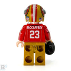 #23 RB San Francisco Football Player Minifig - B3 Customs - 