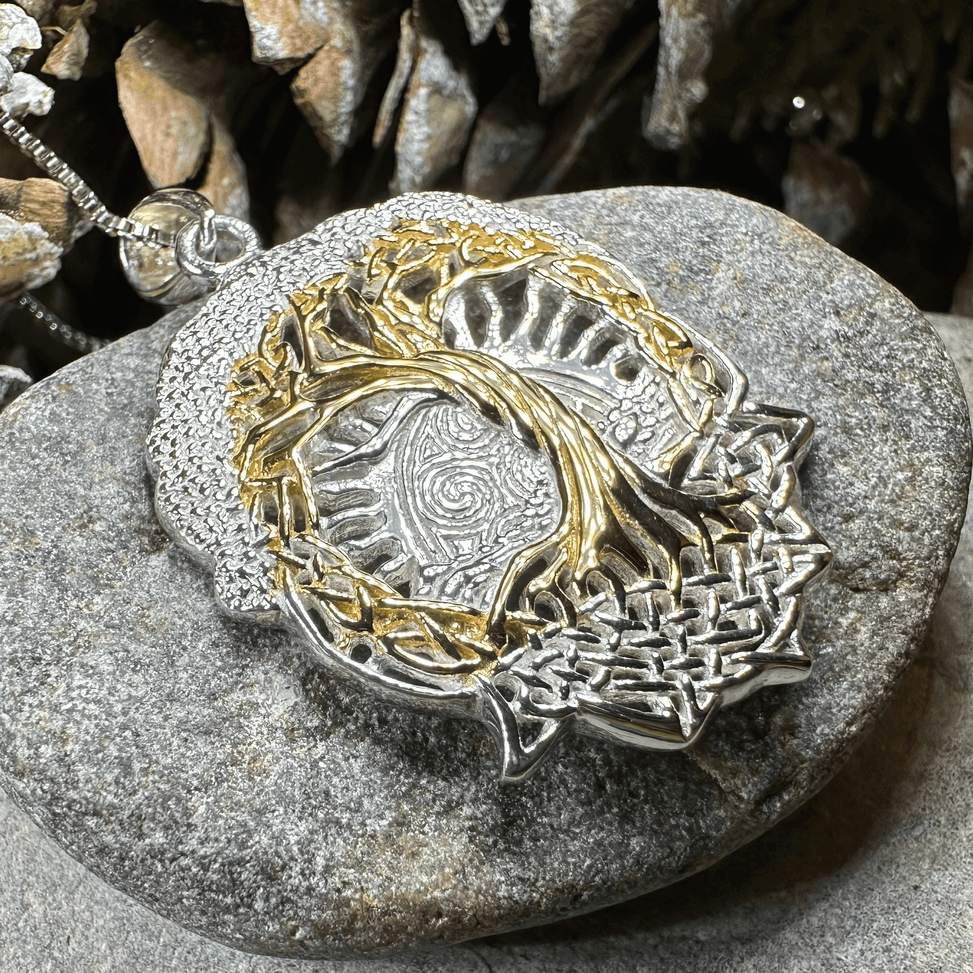 Celtic Dawn Tree of Life Necklace - 18