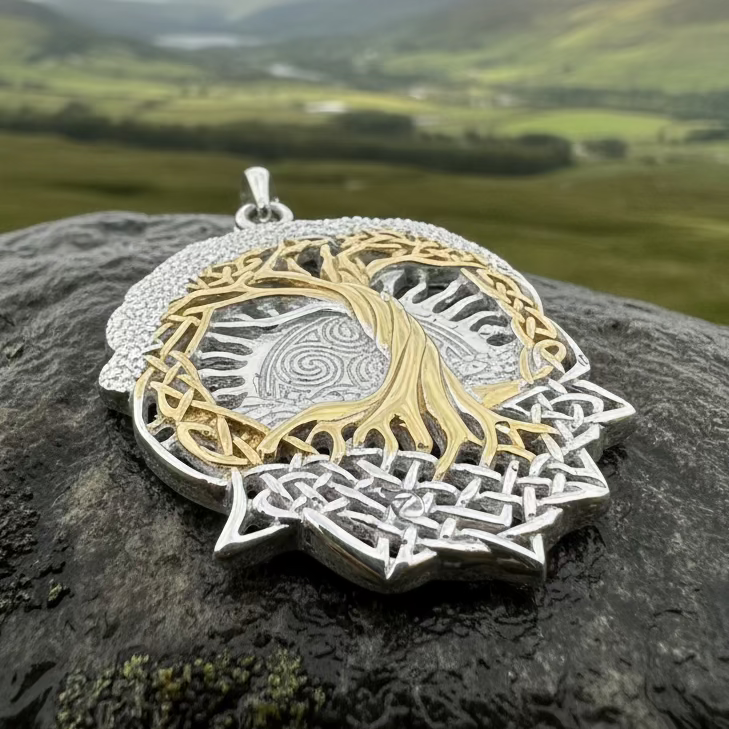 Celtic Dawn Tree of Life Necklace