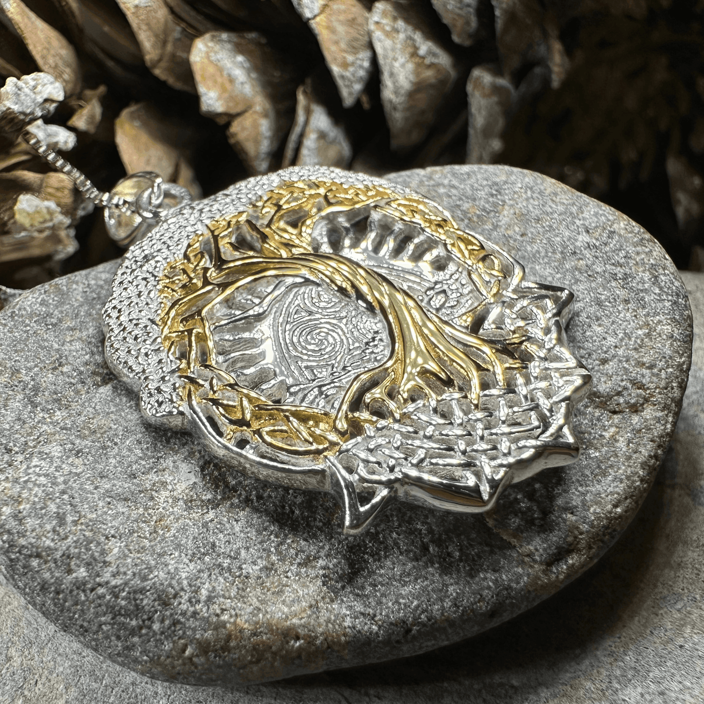 Celtic Dawn Tree of Life Necklace - 18