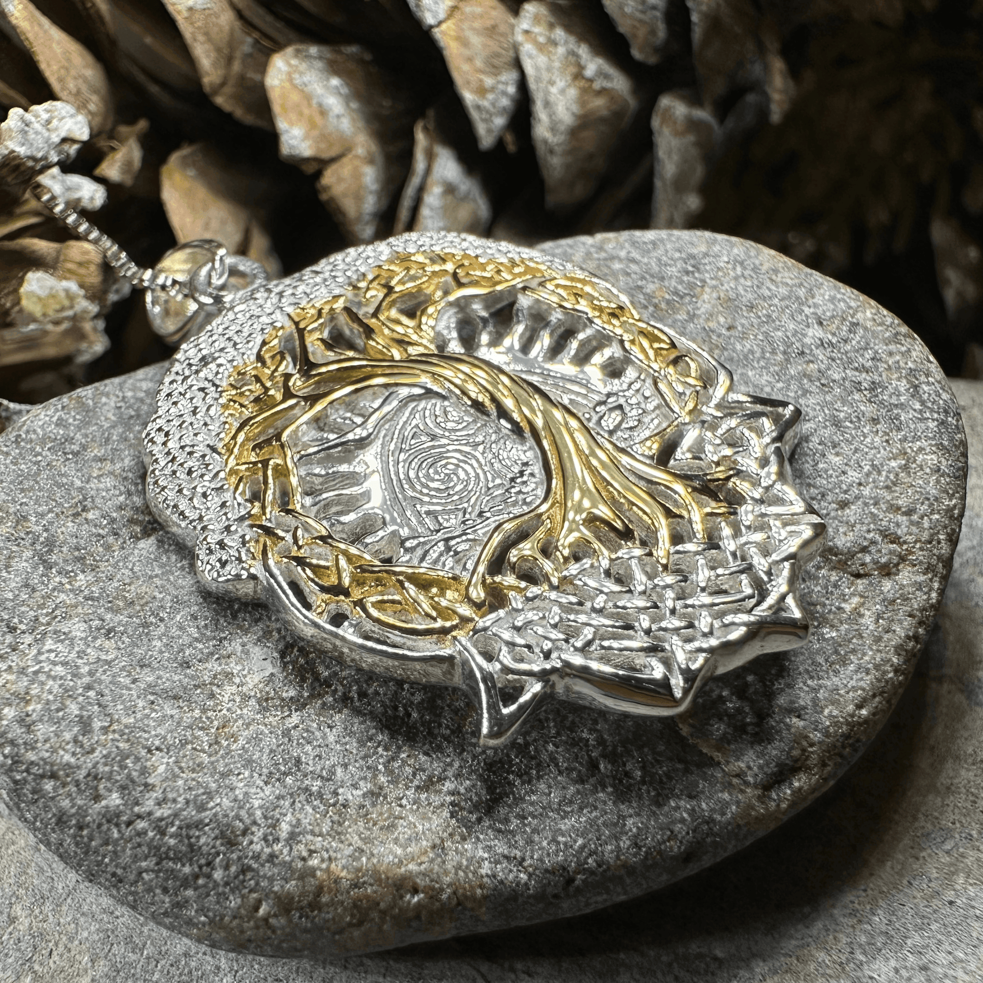 Celtic Dawn Tree of Life Necklace - 18
