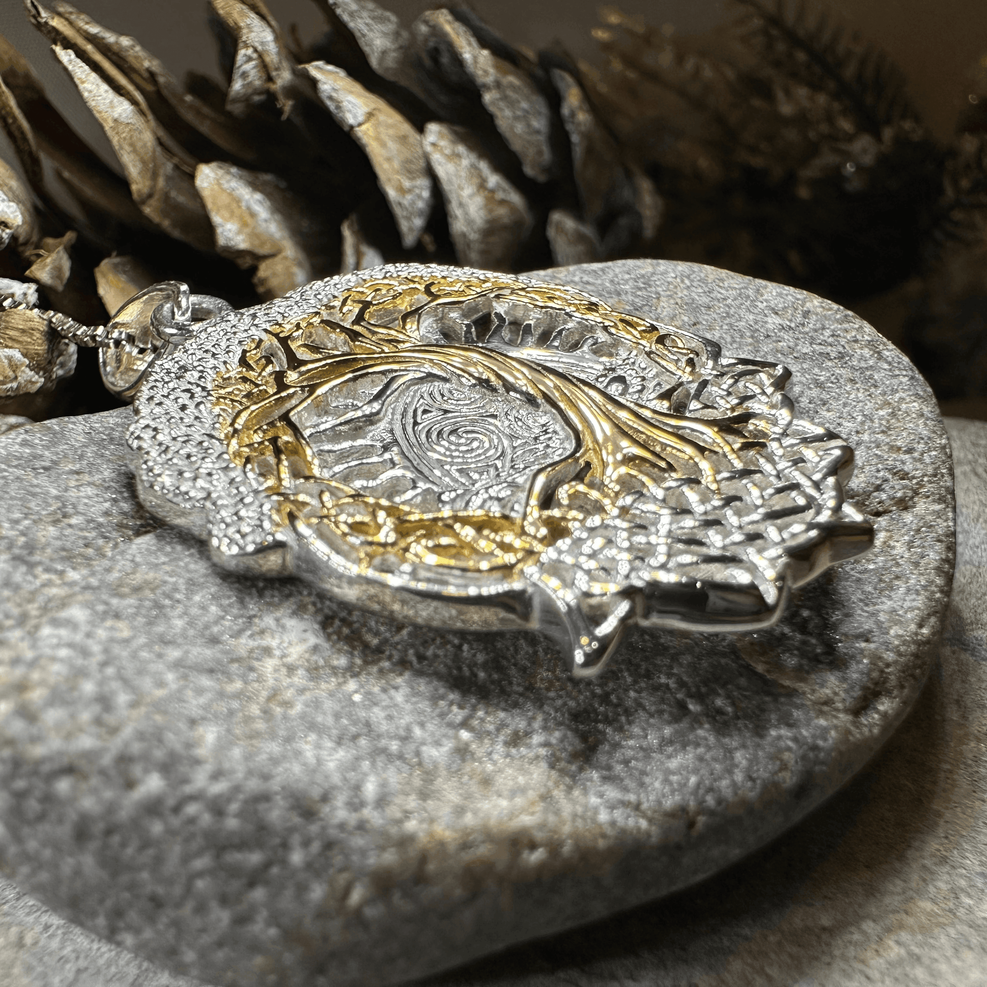 Celtic Dawn Tree of Life Necklace - 18