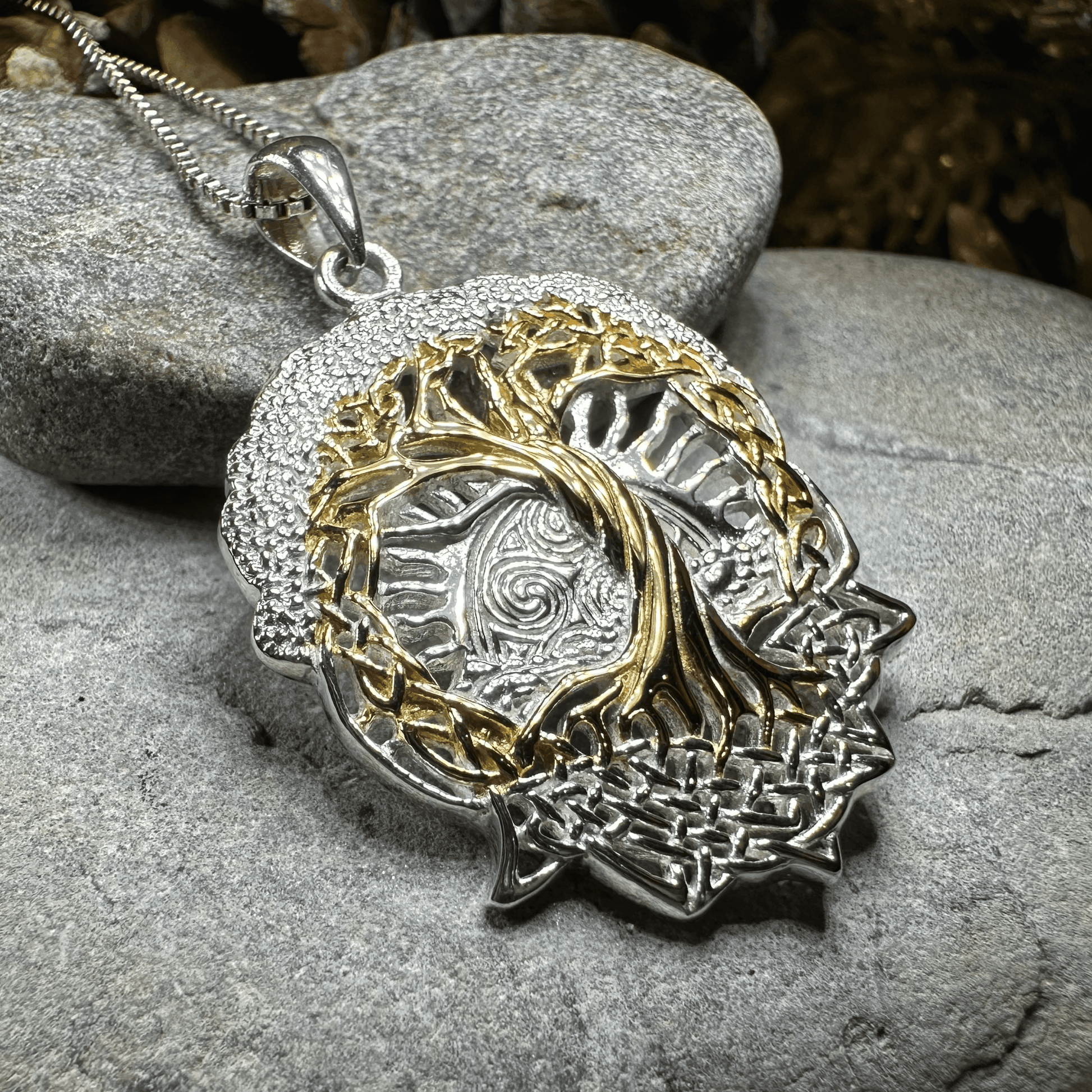Celtic Dawn Tree of Life Necklace - 18