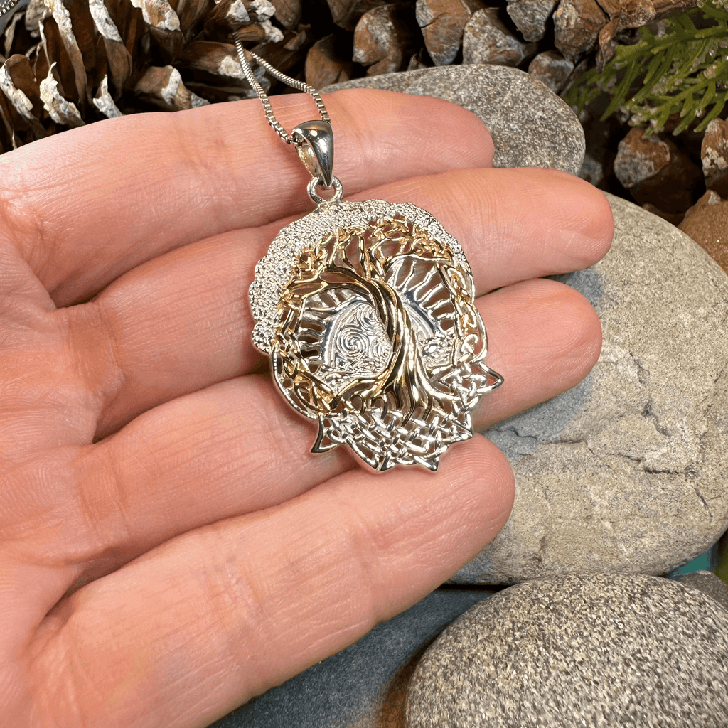 Celtic Dawn Tree of Life Necklace - 18