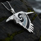 Birget Celtic Raven Necklace