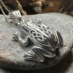Celtic Frog Necklace