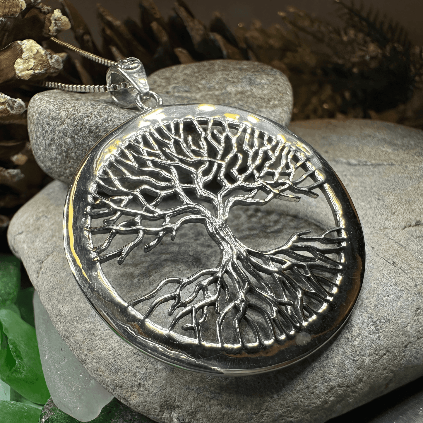 Solstice Tree of Life Necklace - 18