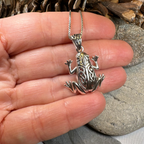 Celtic Frog Necklace