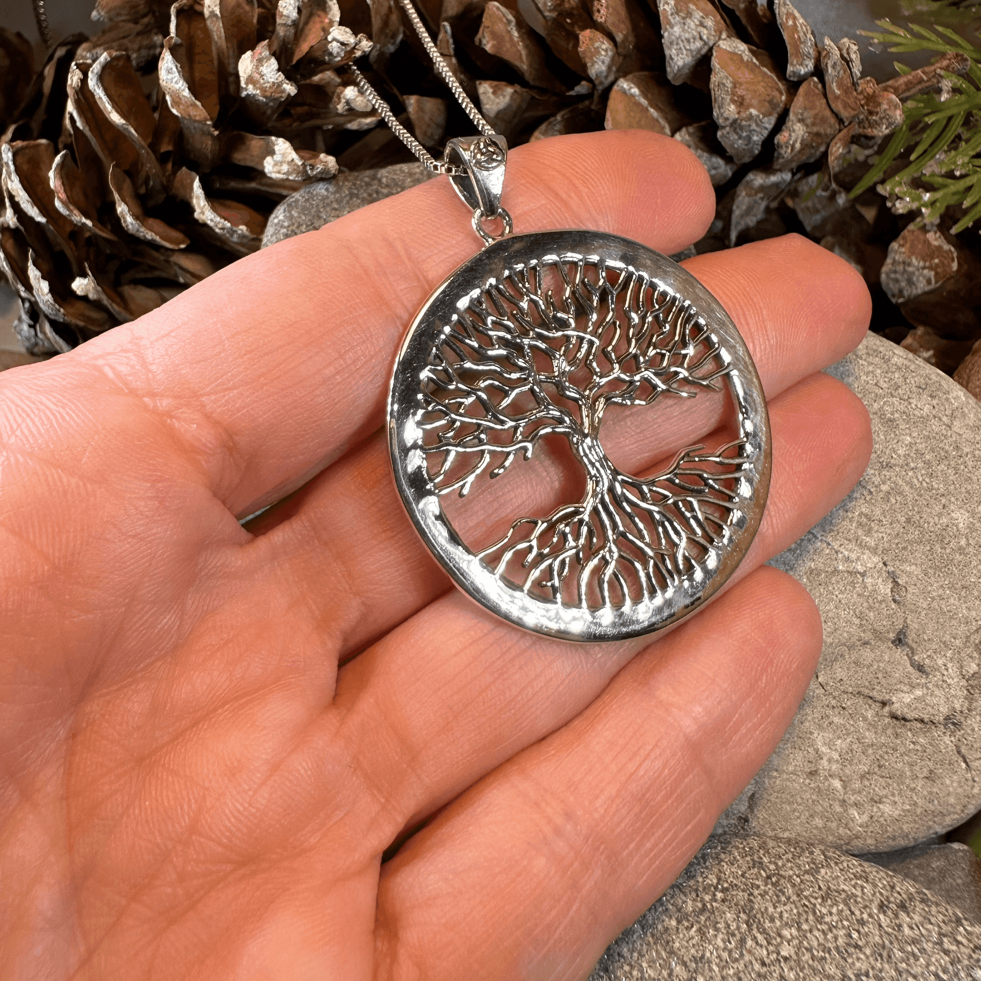 Solstice Tree of Life Necklace - 18