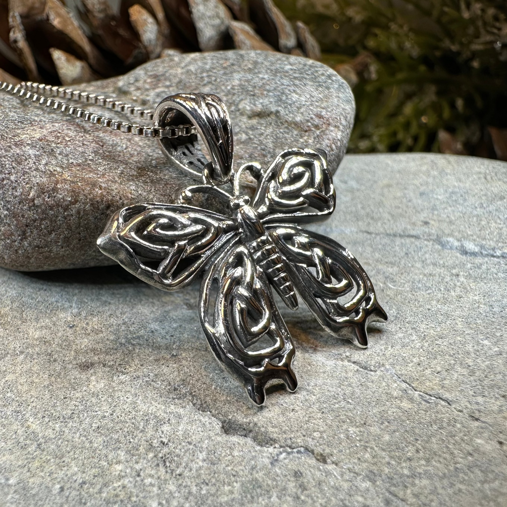 Azaria Celtic Butterfly Necklace