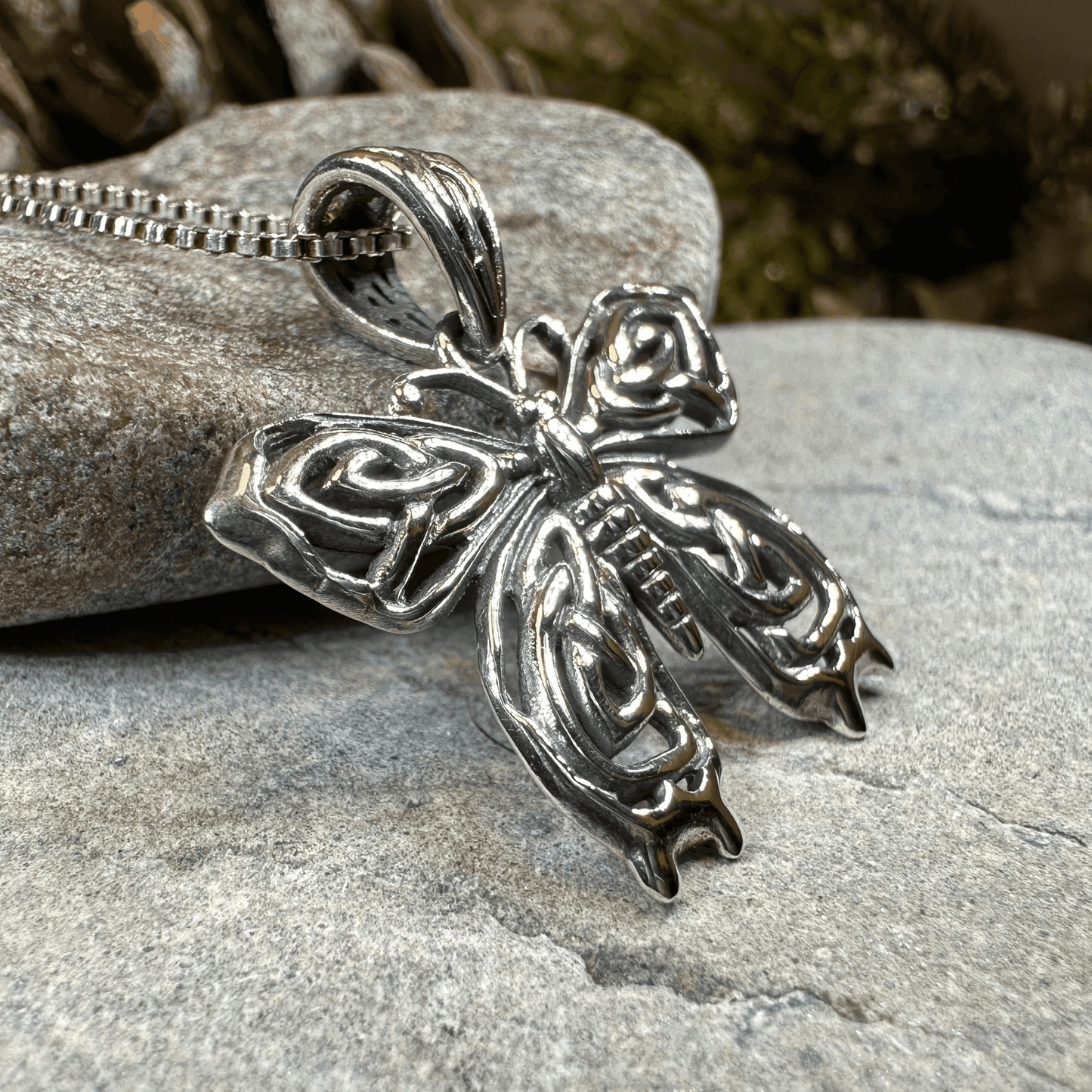 Azaria Celtic Butterfly Necklace - 18