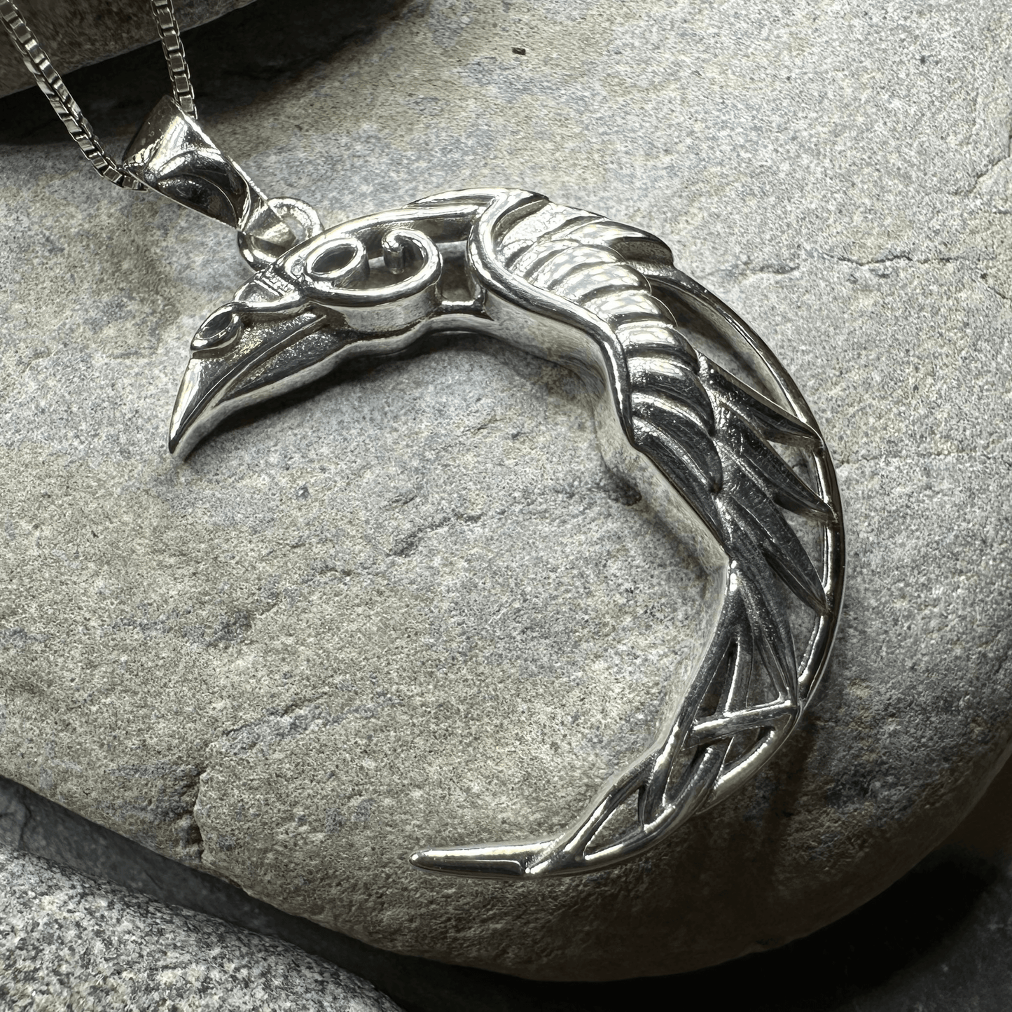 Raven Moon Necklace - 
