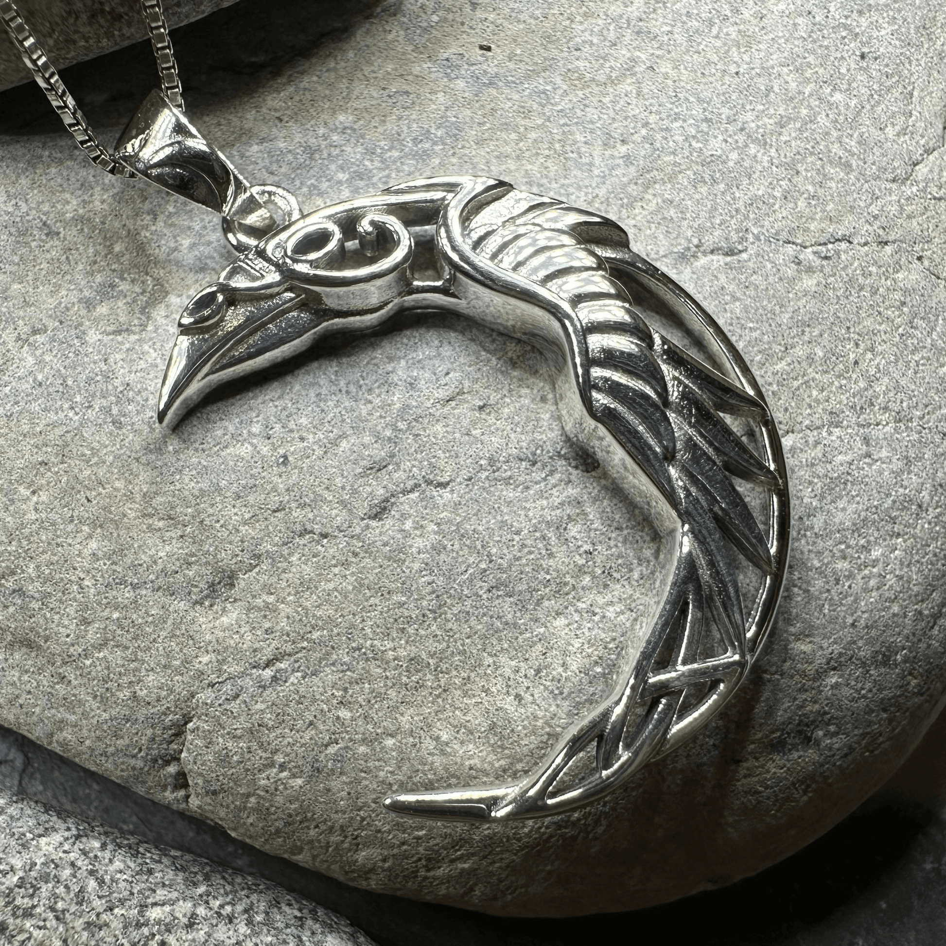 Raven Moon Necklace - 