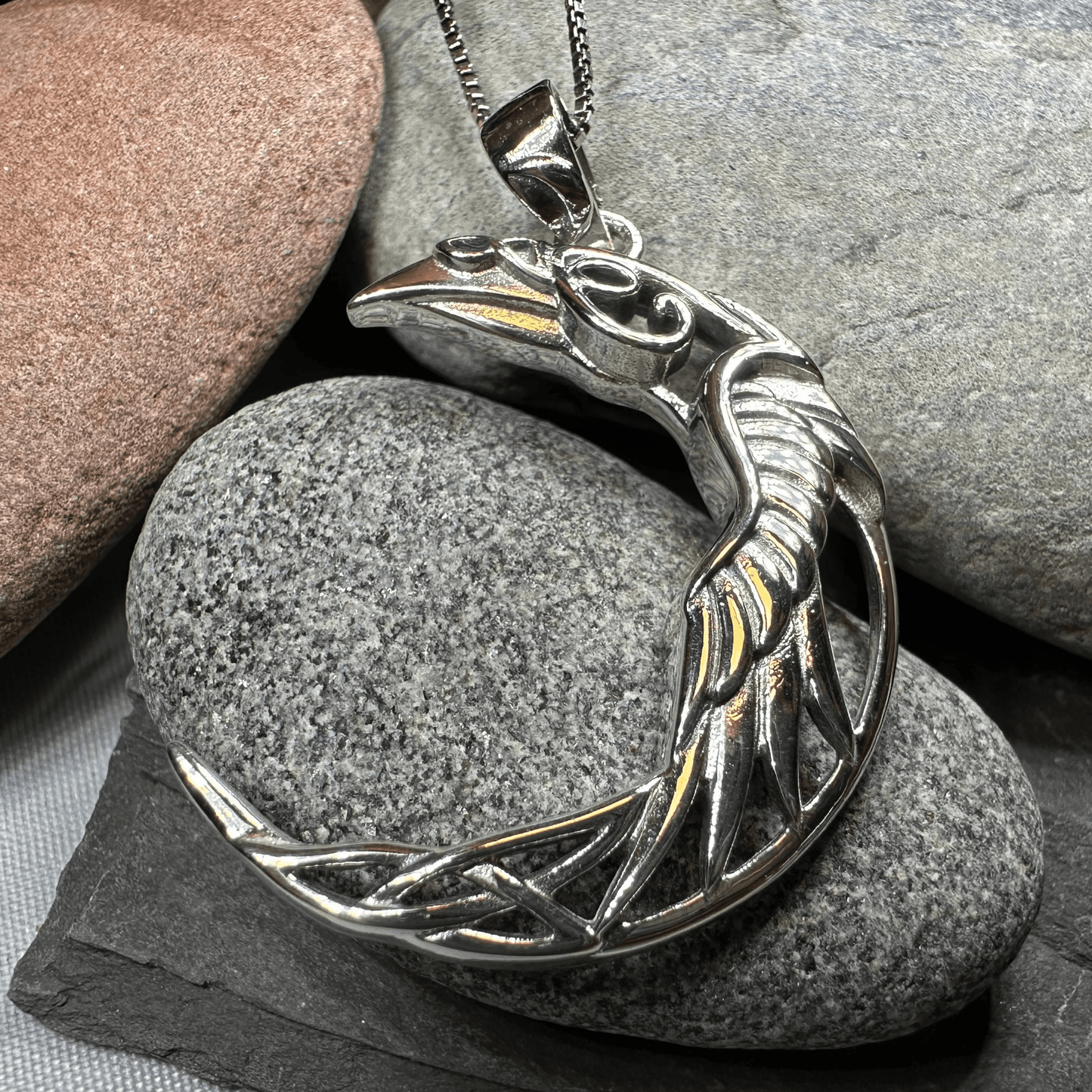 Raven Moon Necklace - 