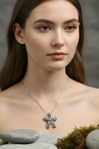 Azaria Celtic Butterfly Necklace