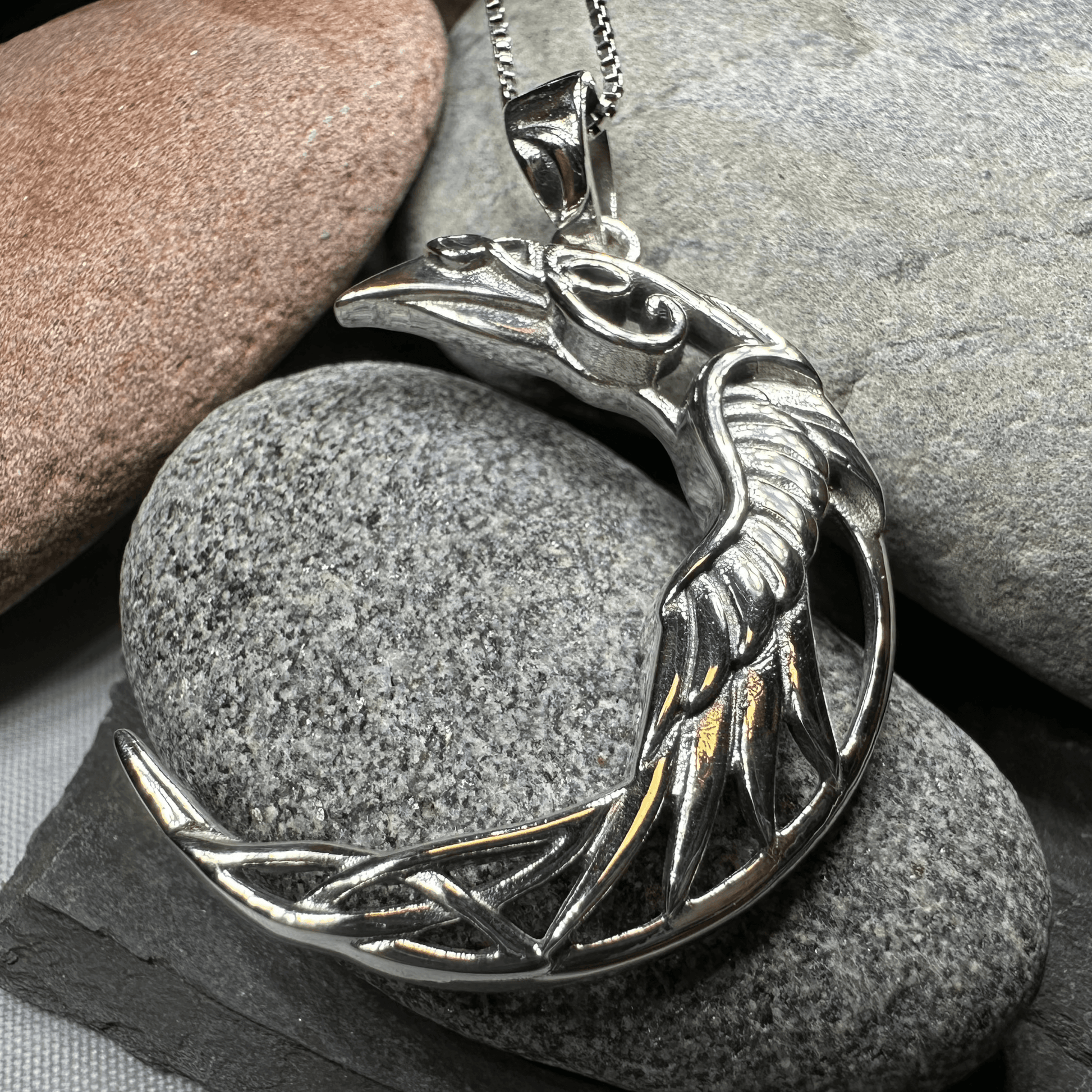 Raven Moon Necklace - 