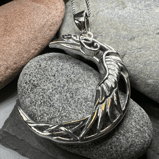Raven Moon Necklace - 