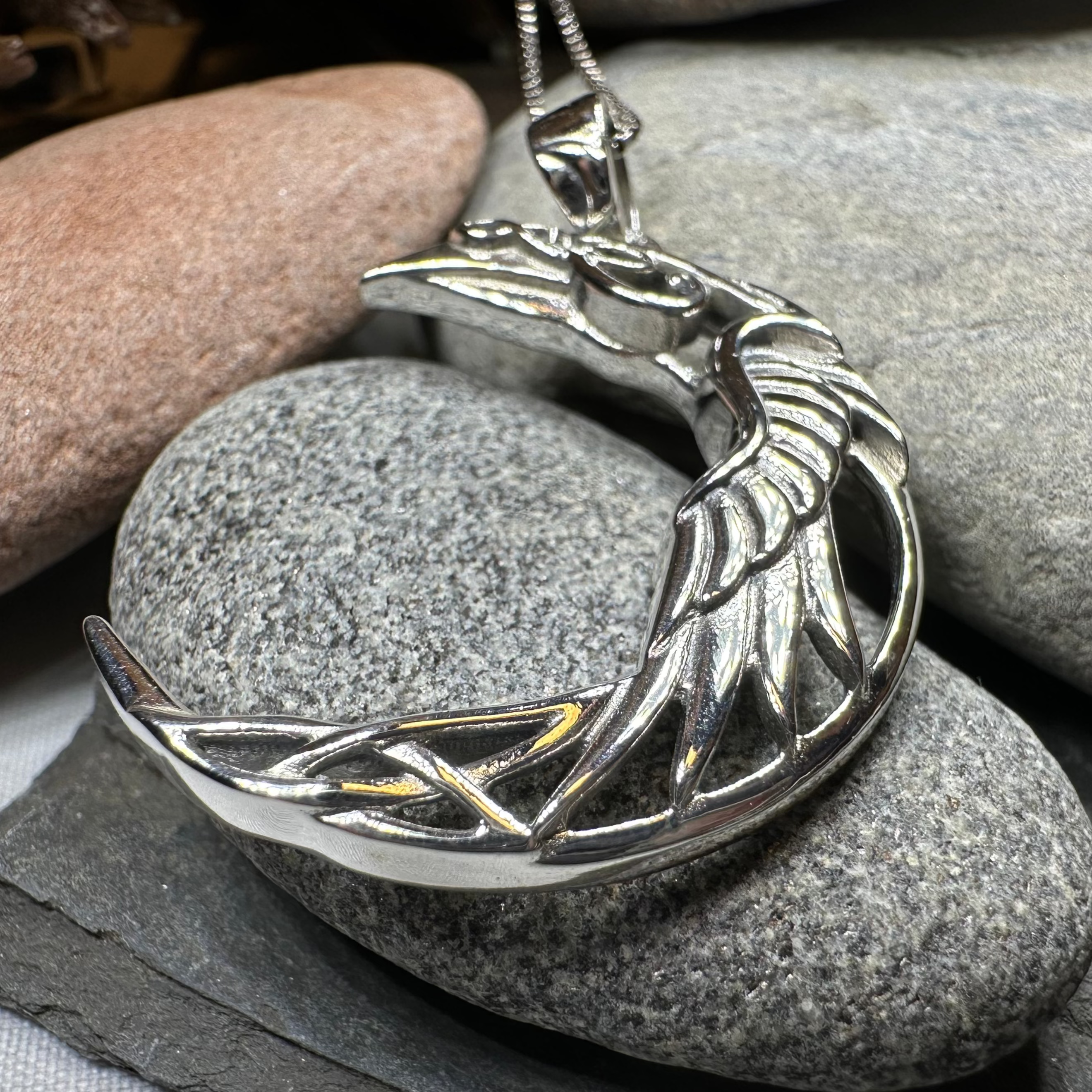 Raven Moon Necklace