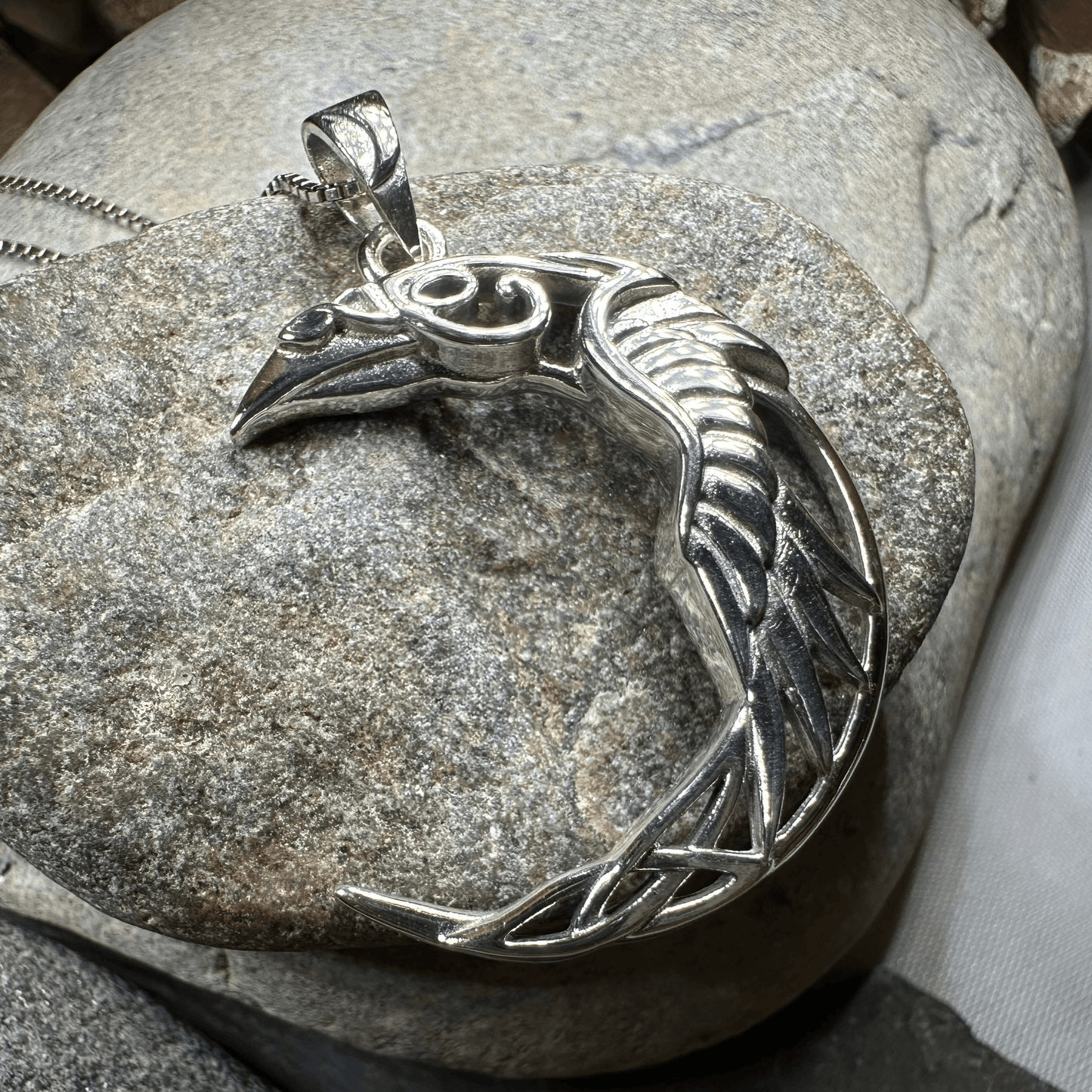 Raven Moon Necklace - 