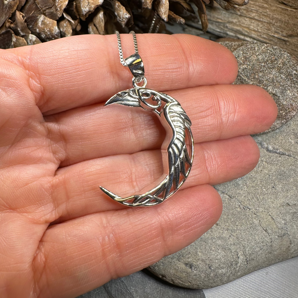 Raven Moon Necklace
