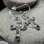 Celtic Cross Earrings