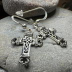 Celtic Cross Earrings