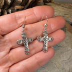 Celtic Cross Earrings