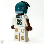 #26 RB Barkley Eagles Football Player Minifig made using LEGO parts - B3 Customs - 