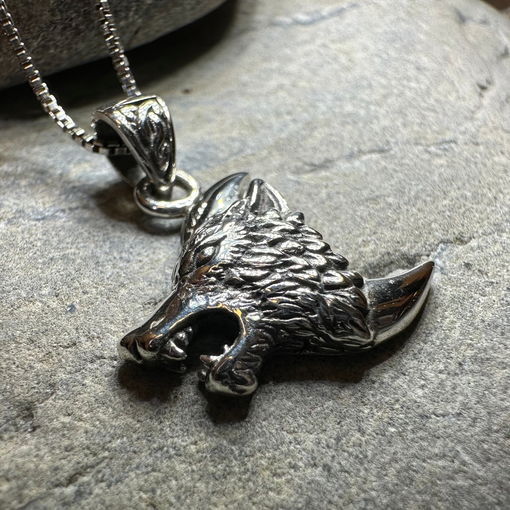 Wolf Moon Necklace